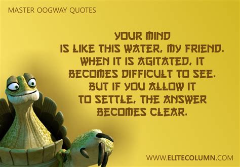 Master Oogway Quote Template